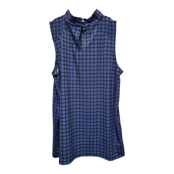 Ann Taylor Women's Blue Sleeveless Blouse - Size XS - Picture 2 of 4